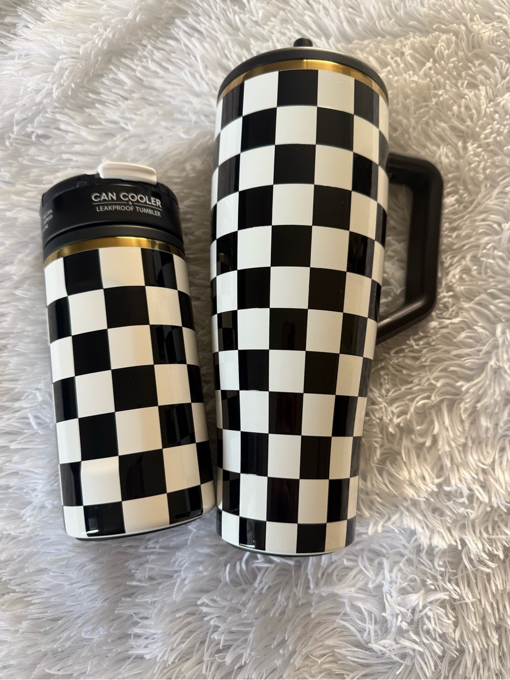 BrüMate Royal checkered Era 40 Oz & trio